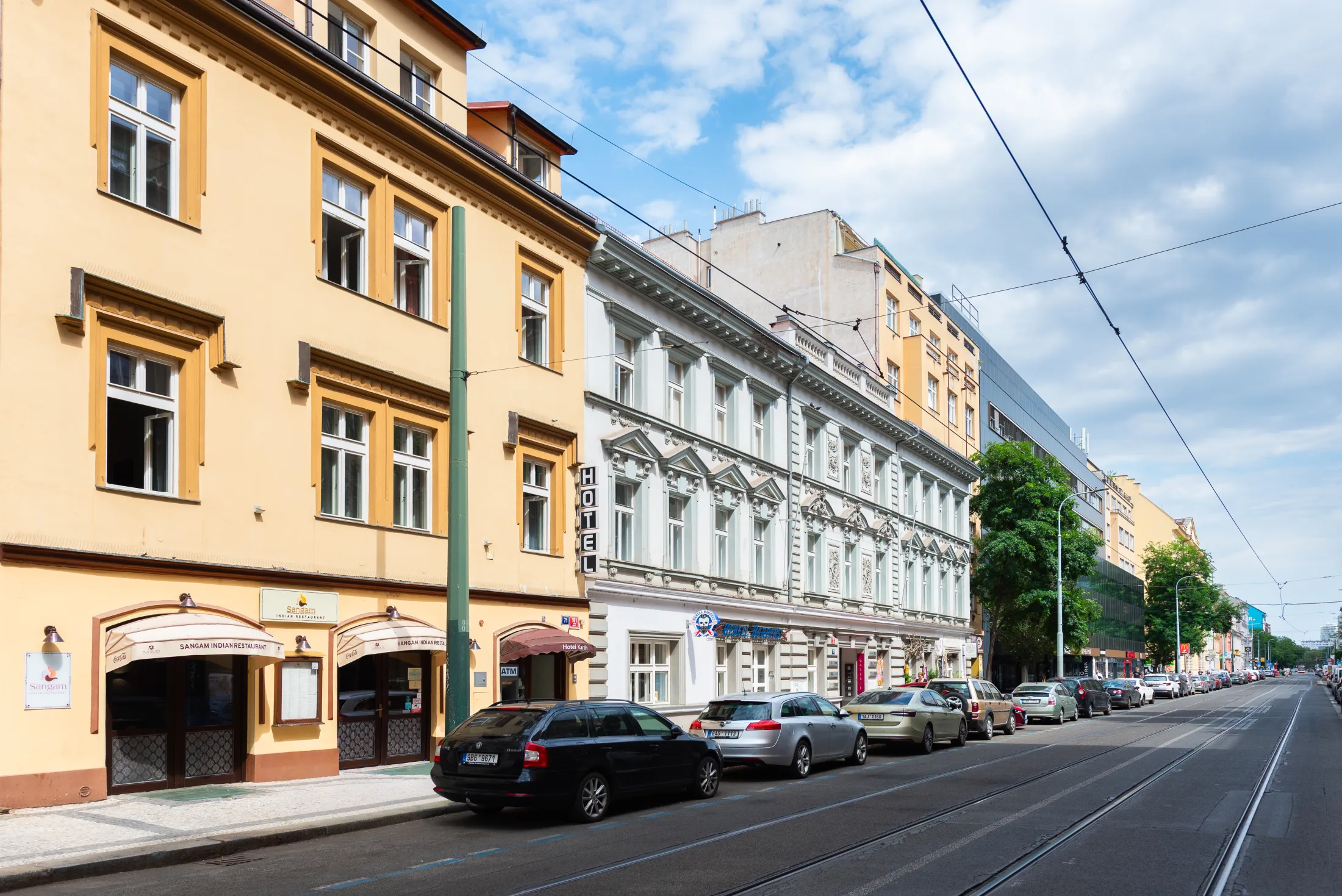 Hotel v Sokolovské ulici