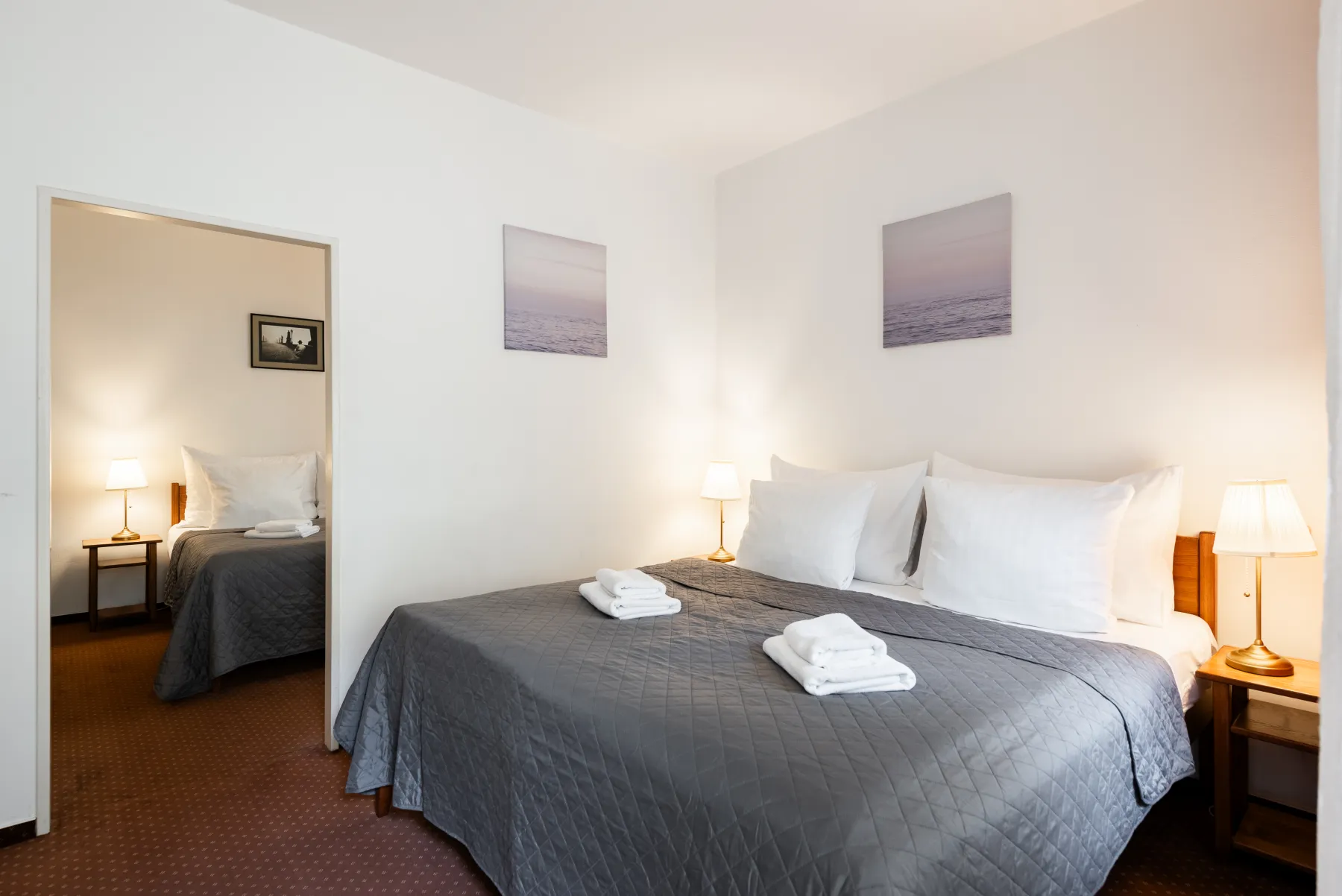Apartmán se dvěma ložnicemi a balkonem — 8